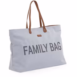 Sac à langer - CHILDHOME - Family Bag - Canvas - Gris