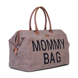 CHILDHOME - Mommy Bag Signature sac à langer Teddy - Soft Brown