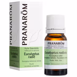 Pranarôm Huile Essentielle Eucalyptus Radié (Eucalyptus radiata) 10 ml