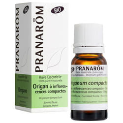 Pranarôm Huile Essentielle Origan à Inflorescences Compactes (Origanum compactum) Bio 10 ml