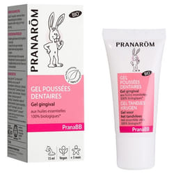 Pranarôm PranaBB Gel Gingival Poussées Dentaires Bio 15 g