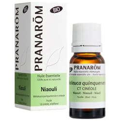 Pranarôm Huile Essentielle Niaouli (Melaleuca quinquenervia CT cinéole) Bio 10 ml