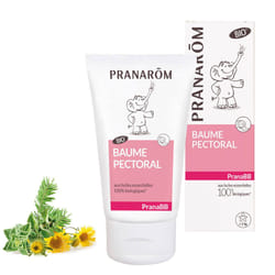 Baume Pectoral - Pranarom - PranaBB - 100% Biologique - 40ml - Sans Parabène