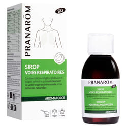 Pranarôm Aromaforce Sirop Voies Respiratoires Bio 150 ml