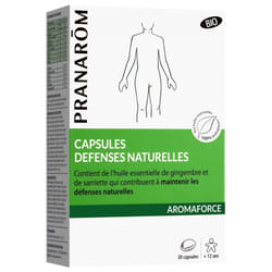 Pranarôm Aromaforce Capsules Défenses Naturelles Bio 30 Capsules