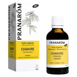 Pranarôm Huile Végétale Chanvre Bio 50 ml