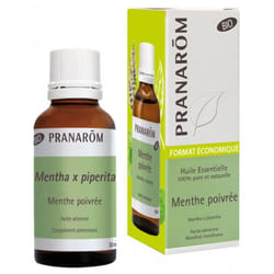 Pranarôm Huile Essentielle Menthe Poivrée (Mentha x piperita) Bio 30 ml