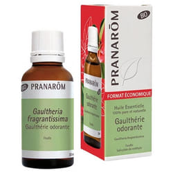 Pranarôm Huile Essentielle Gaulthérie Odorante (Gaultheria fragrantissima) Bio 30 ml