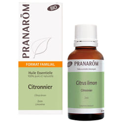 Pranarôm Huile Essentielle Citronnier (Citrus limon) Bio 30 ml