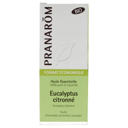 Pranarôm Huile Essentielle Eucalyptus Citronné (Eucalyptus citriodora) Bio 30 ml