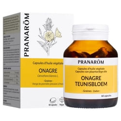 Pranarôm Capsules d'Huile Végétale Onagre 60 Capsules