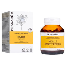Pranarôm Capsules d'Huile Végétale Nigelle 60 Capsules