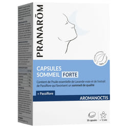 Pranarôm Aromanoctis Capsules Sommeil Forte 30 Capsules