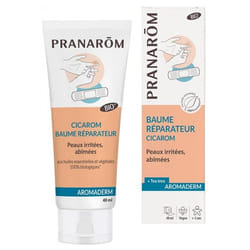 Pranarôm Aromaderm Cicarom Baume Réparateur Bio 40 ml