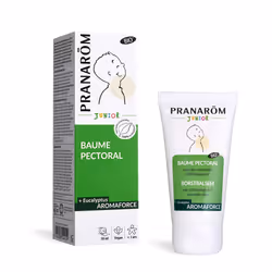 Baume Pectoral Bio Aromaforce Junior - PRANAROM - 50ml - Huiles essentielles 100% biologiques