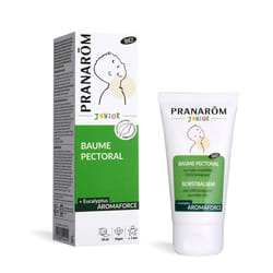 Baume Pectoral Bio Aromaforce Junior - PRANAROM - 50ml - Huiles essentielles 100% biologiques