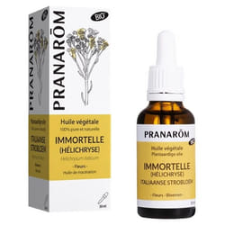 Pranarôm Huile Végétale Immortelle (Hélichryse) Bio 30 ml