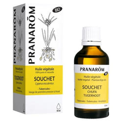 Pranarôm Huile Végétale Souchet Bio 50 ml