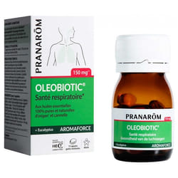 Pranarôm Aromaforce Oleobiotic Santé Respiratoire 15 capsules 150 mg