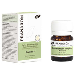 Pranarôm Perles d'Huile Essentielle Rvintsara (Cinnamomum Camphora) Bio 60 Perles