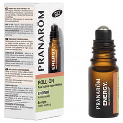 Pranarôm Aromaboost Energy - Énergie Roll-On aux Huiles Essentielles Bio 5 ml