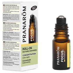 Pranarôm Aromaboost Focus - Concentration Roll-On aux Huiles Essentielles Bio 5 ml