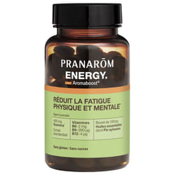 Pranarôm Aromaboost Energy - Énergie 60 Capsules