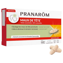 Pranarôm Aromalgic Maux de Tête 8 Comprimés