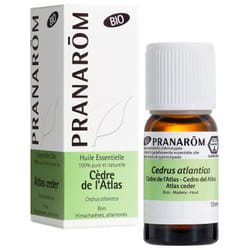 Pranarôm Huile Essentielle Cèdre de l'Atlas (Cedrus atlantica) Bio 10 ml