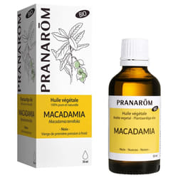 Pranarôm Huile Végétale Macadamia Bio 50 ml