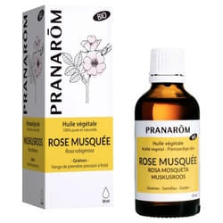 Pranarôm Huile Végétale Rose Musquée Bio 50 ml