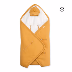 Bemini Biside, Couverture bébé, Hiver, Jaune, Garçon/Fille
