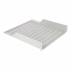 LOGON RAS215WH, Étagère, Blanc, 30 kg, 2U, 48,3 cm (19"), 486 mm
