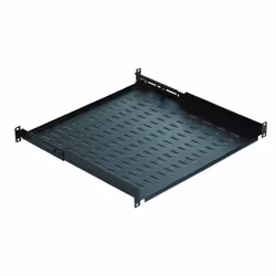 LOGON RAS400BL, Étagère, Noir, 50 kg, 1U, 48,3 cm (19"), 486 mm