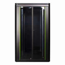 LOGON RDL26U88BL, Rack autonome, 26U, 600 kg, Verrouillage des touches, Pieds réglables, Gestion optimisée des câbles