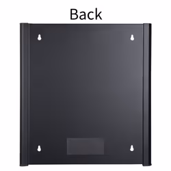 LOGON RWM12U45BL étagère 12U Rack monté sur le mur Noir - Vue supplémentaire 5