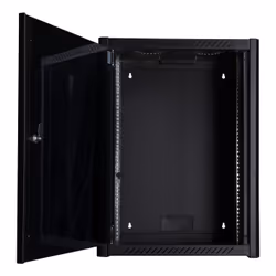 LOGON RWM16U56BL étagère 16U Rack monté sur le mur Noir - Vue supplémentaire 2