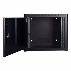 LOGON RWP09U45BL étagère 9U Rack monté sur le mur Noir