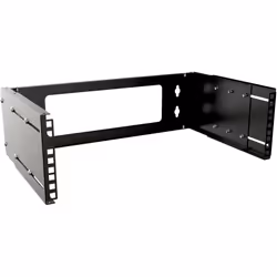 LOGON PROFESSIONAL RAR235BL, Équerre de fixation, Noir, Acier inoxydable, 3U, 48,3 cm (19"), 491 mm
