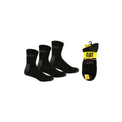 Caterpillar - Chaussettes Quartersocks Noir T41-45 lot de 3 paires