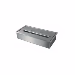 Brûleur commutable avec bac de trop-plein Capacité : 2L Dimensions : 320x175x67 mm