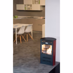 Tecno Air System Ruby Elegance poêle Pose libre Bioéthanol Noir, Bordeaux - Vue supplémentaire 3