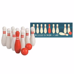 Egmont Toys - Jeu de bowling en bois