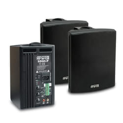 APart SDQ5P-BL haut-parleur Noir 60 W