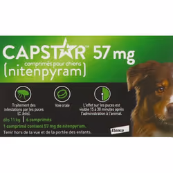 Capstar 57Mg Chiens 6 Comprimés