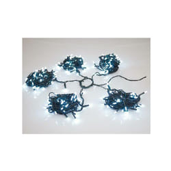 Velleman - Speed Light led - 330 led - blanc - câble vert - modulateur - 24 v (pour arbres jusqu'à 240 cm)