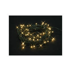 Velleman - burstlight led - 20 m - 220 warm white lamps (44 flash) - green wire - 24 v 5420046523793