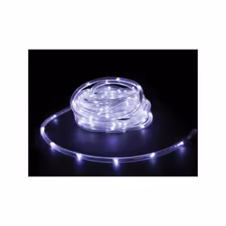 Microlight LED - 6 m - 120 white lamps - transparent wire - 12V