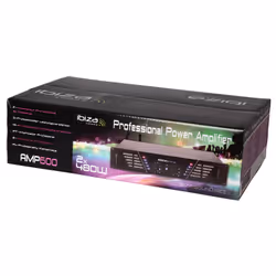 Ibiza Sound AMP800 amplificateur audio 2.0 canaux Spectacle/Scène Noir