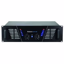 Ibiza Sound AMP1000, 800 W, 6,35 mm, 480 mm, 370 mm, 140 mm